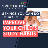 5 Things You Can Do TODAY to Improve Your Child’s Study Habits