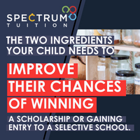 The Two Ingredients Your Child Needs To Improve Their Chances Of Winning A Scholarship Or Gaining Entry To A Selective School.