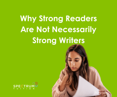 Why Strong Readers Are Not Necessarily Strong Writers